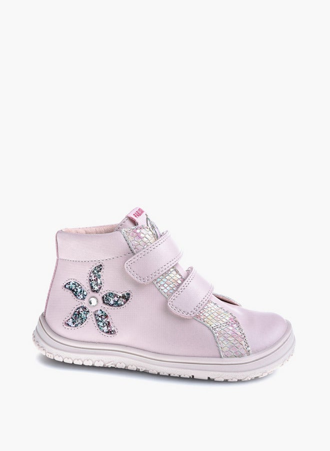 بابلوسكي بوت بناتي عالي مع إغلاق بخطاف وحلقة - Image 1