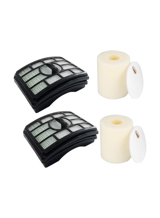 نيبمينينت مجموعة فلاتر بديلة للمكنسة الكهربائية من 6 قطع H24201-9 متعدد الألوان - Image 1