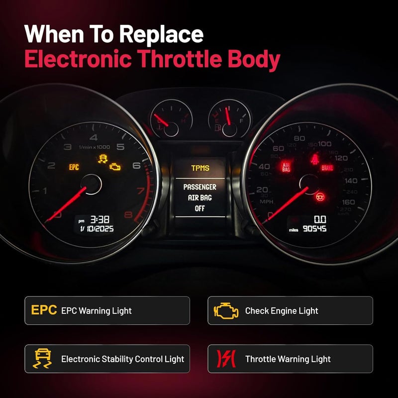 BDFHYK Electronic Throttle Body for Ford Vehicles - Replaces 3L5Z9E926AA, 3L5Z9E926AB, 3L5Z9E926AD - Image 5