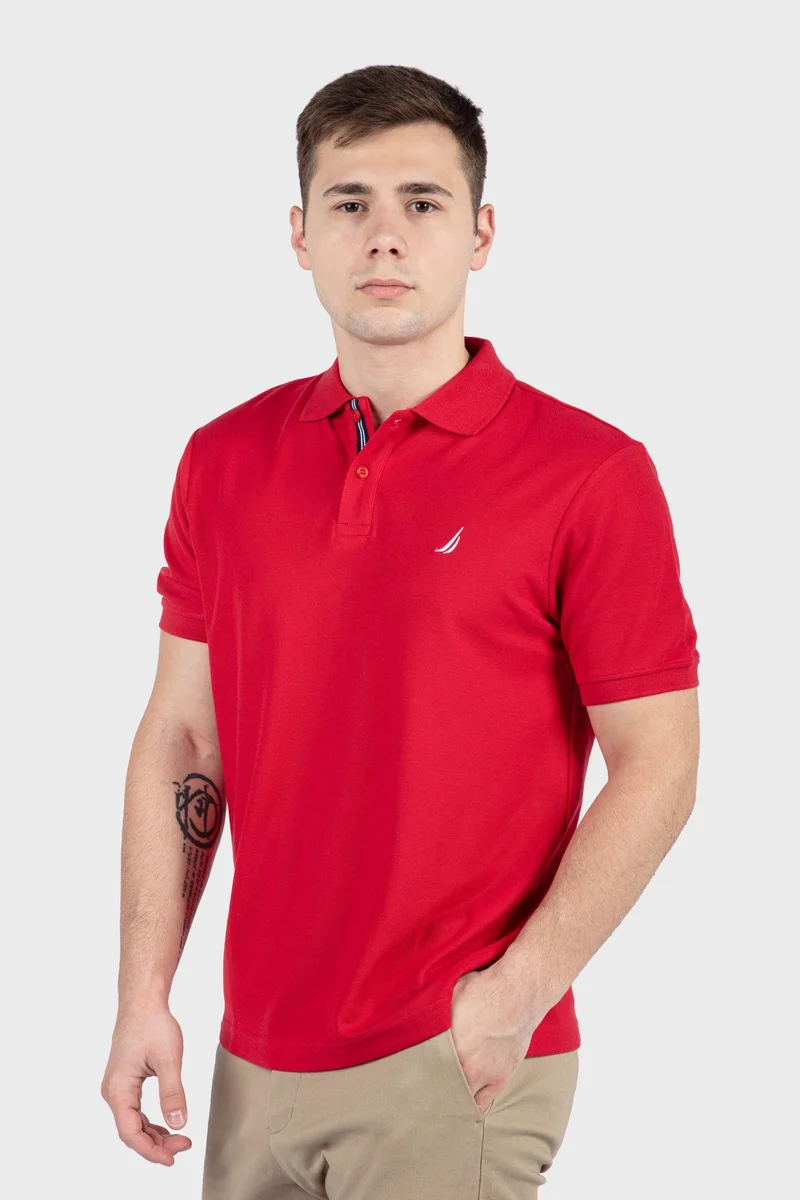 Men's Deck Solid Polo