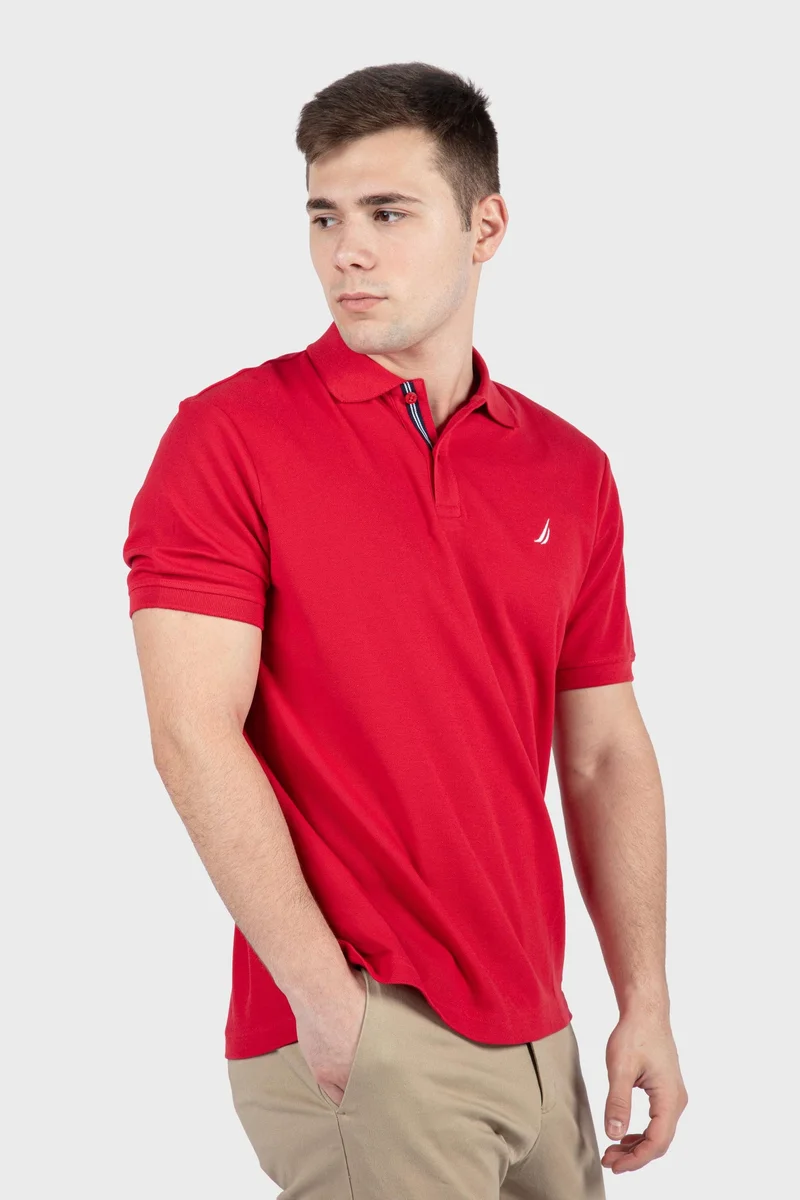 نوتيكا Men's Deck Solid Polo