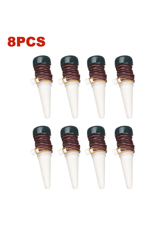 Generic 8Pcs Self-Watering Spikes Plant Watering Stakes Automatic Devices Self Drip Irrigation Slow Release Automatic Plant Watering Devices for Indoor or Outdoor Potted Plants Flower  - Image 2