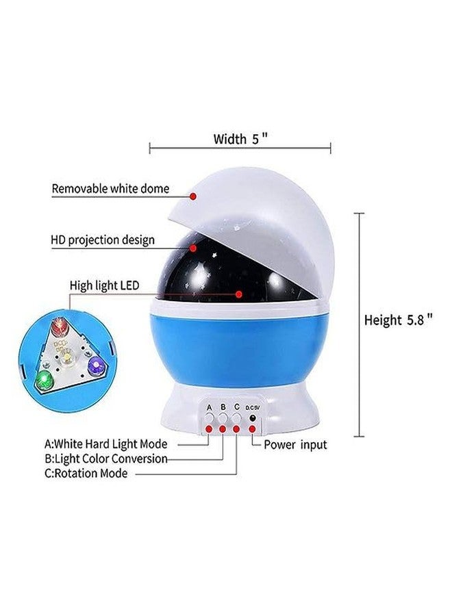 ADKD Star Master Rotating 360 Degree Moon Night Light Lamp Projector - Pack of 1 | - Image 2