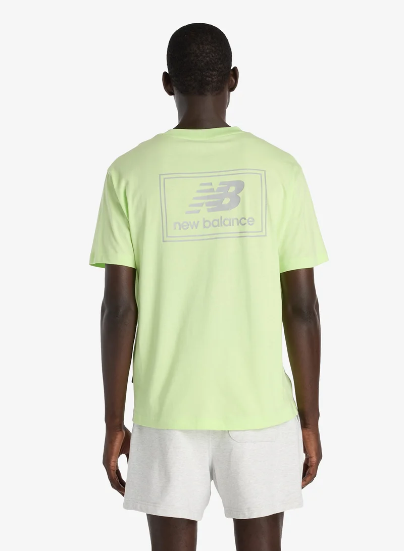 نيو بالانس Essential Label Logo T-Shirt