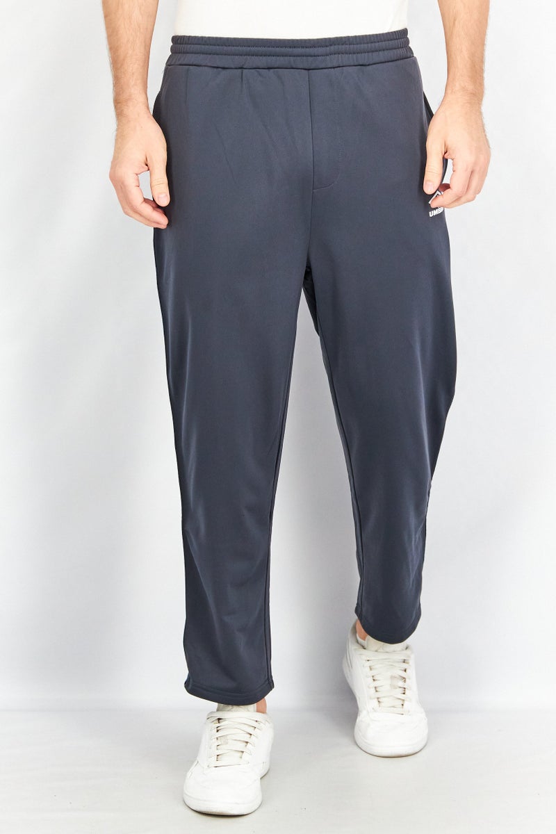 umbro Men Sportswear Fit Brand Logo Training Jogger Pants, Charcoal Combo - Image 1