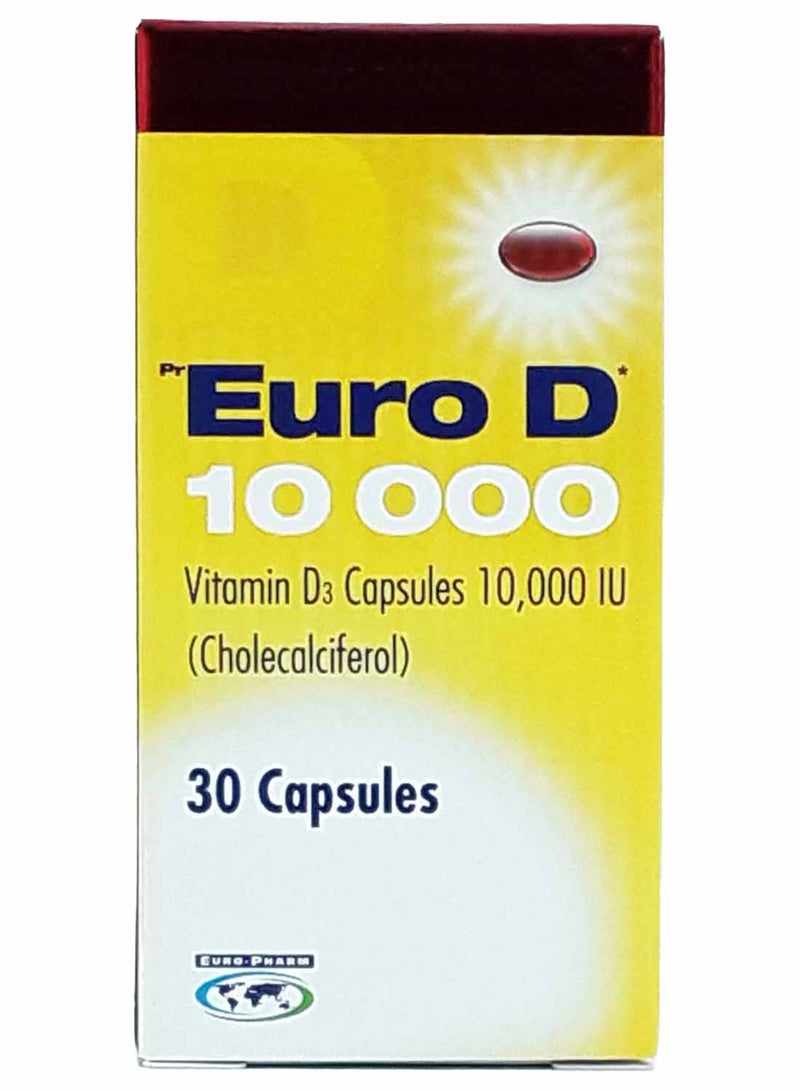 euro d 10000 30 capsules