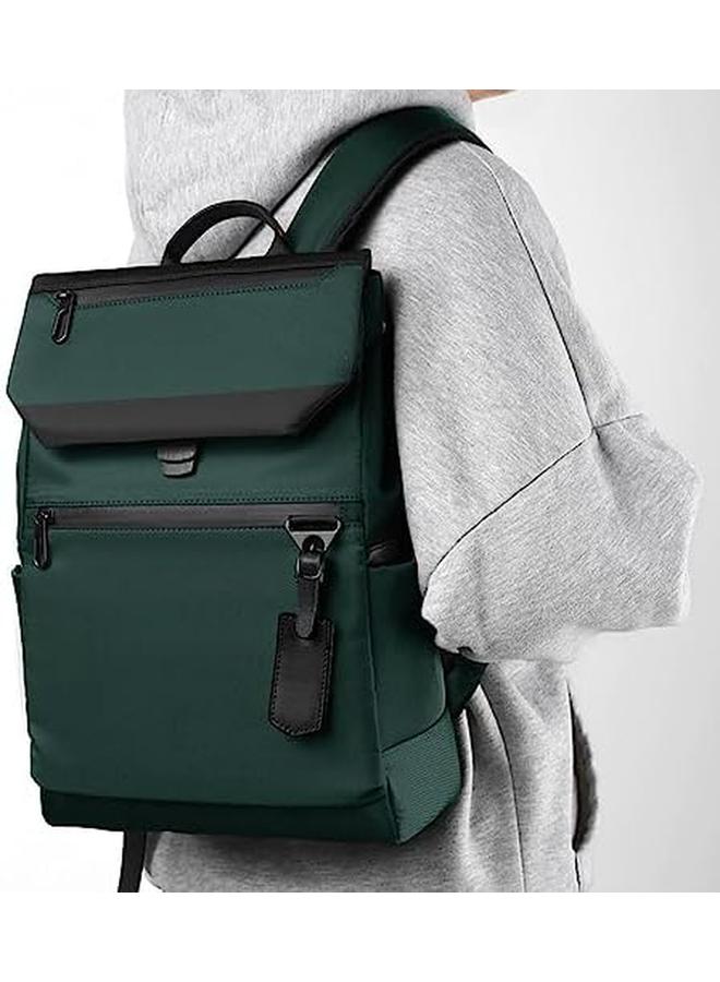 iCozzier Laptop Backpack With Usb Charging Port Water Resistant Laptop Rucksack Backpack For Men Women Fits 14.1 Inch Laptop School Bag  - Image 5