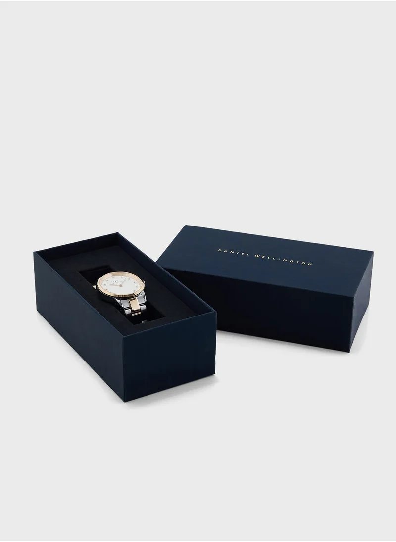 دانيال ولينغتون Iconic Steel Strap Analog Watch