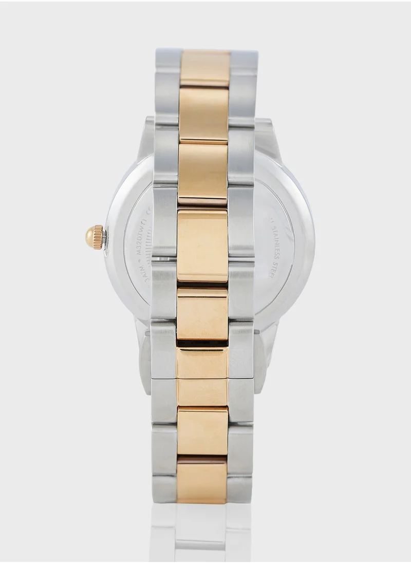 دانيال ولينغتون Iconic Steel Strap Analog Watch