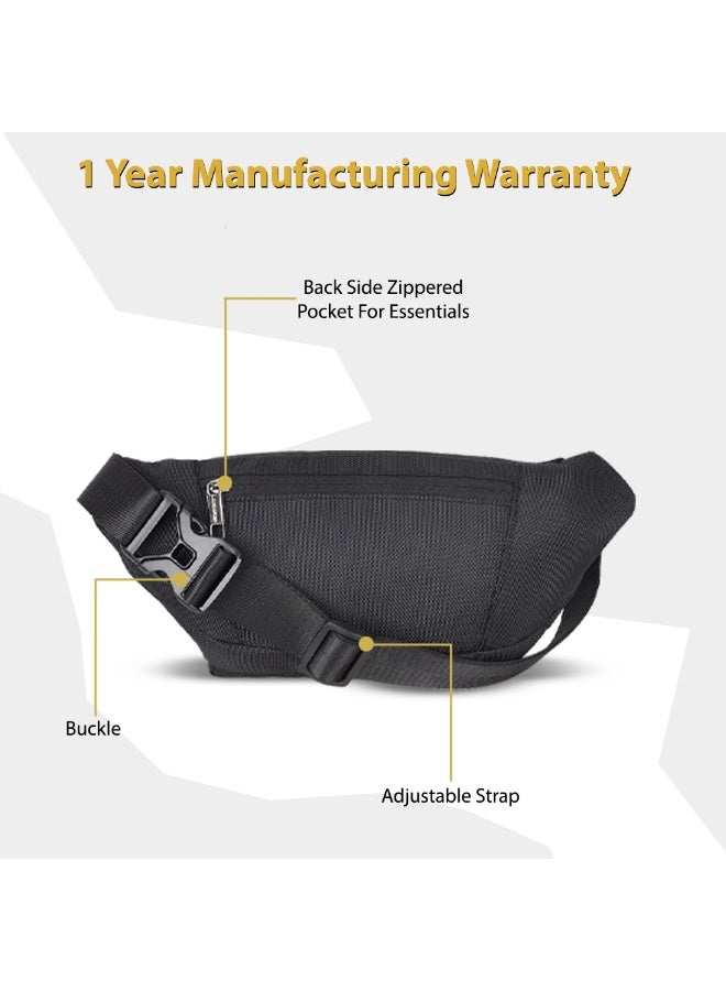 لافي حقيبة خصر لافي سبورت  لتر آلبيز سوداء - Image 3