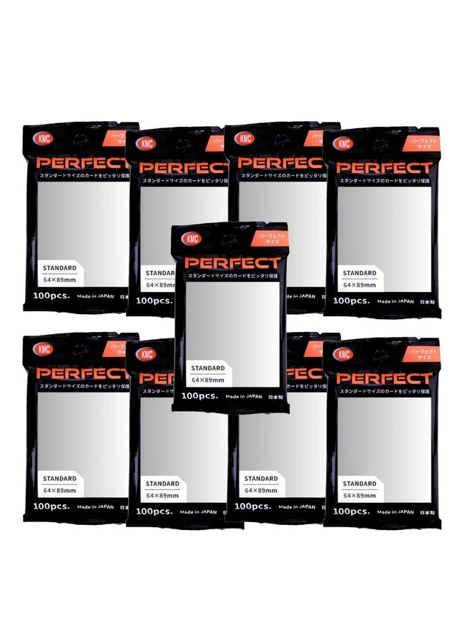 KMC KMC 100 pochettes Card Barrier Perfect Size Soft Sleeves, 9 Packs/Total 900 pochettes  - Image 1