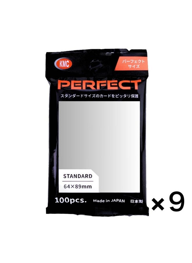 KMC KMC 100 pochettes Card Barrier Perfect Size Soft Sleeves, 9 Packs/Total 900 pochettes  - Image 2