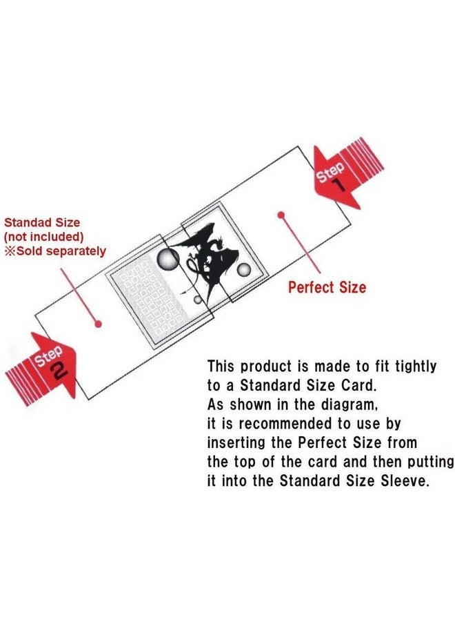 KMC KMC 100 pochettes Card Barrier Perfect Size Soft Sleeves, 9 Packs/Total 900 pochettes  - Image 3