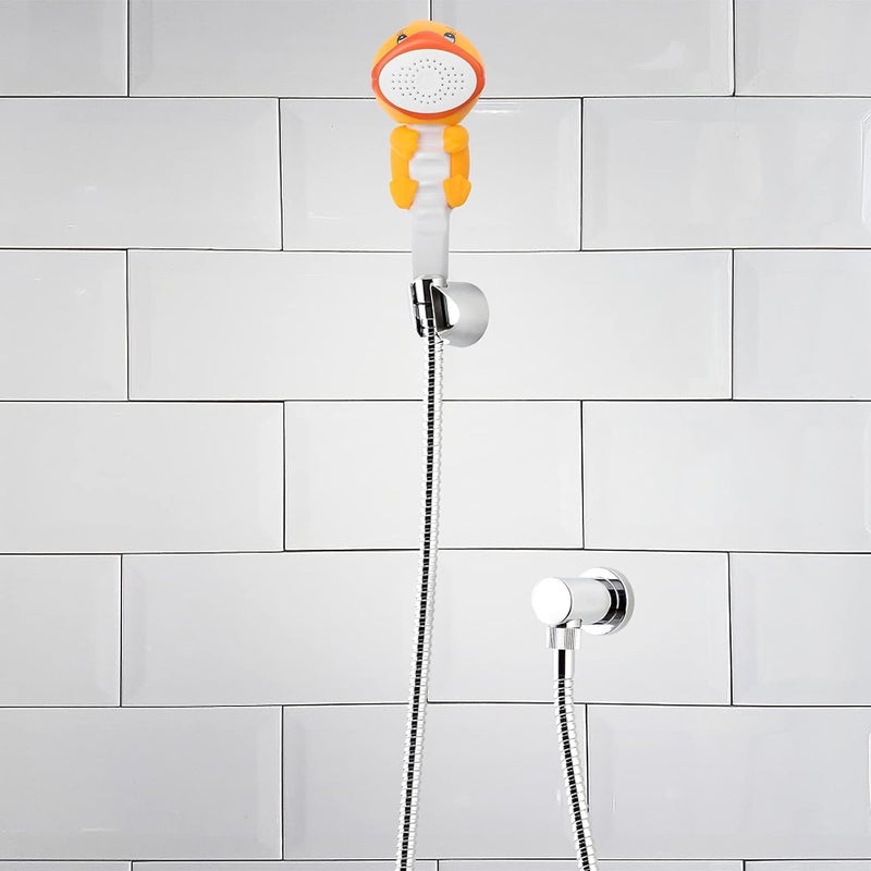 HBD Plastic Cartoon Type Handheld Shower Head Water Saving Sprayer Bath Jets Shower Sprinkler Head Baby Kids Bath Playing Handheld Shower Head 1 Piece - Image 2