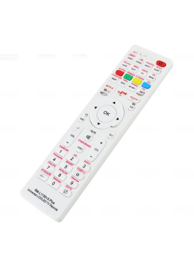 HONGYANG نسخة إنجليزية جهاز تحكم عالمي للشاشات LCD يوتيوب RM-L1130 + X Plus TV - Image 2