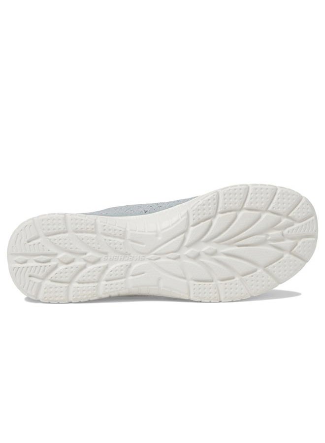 SKECHERS VIRTUE WOMEN SHOES LIGHT GREY, 39.5 - Image 3