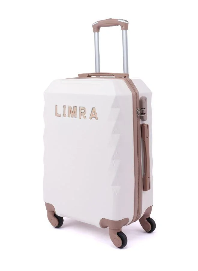 ليمرا ليمرا طقم شنط سفر مكون من 5 حقائب بيج/ذهبي