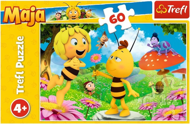 Trefl, A Flower for Maja, Maya the Bee, 60 Pieces, for Children from 4 Years - Image 5
