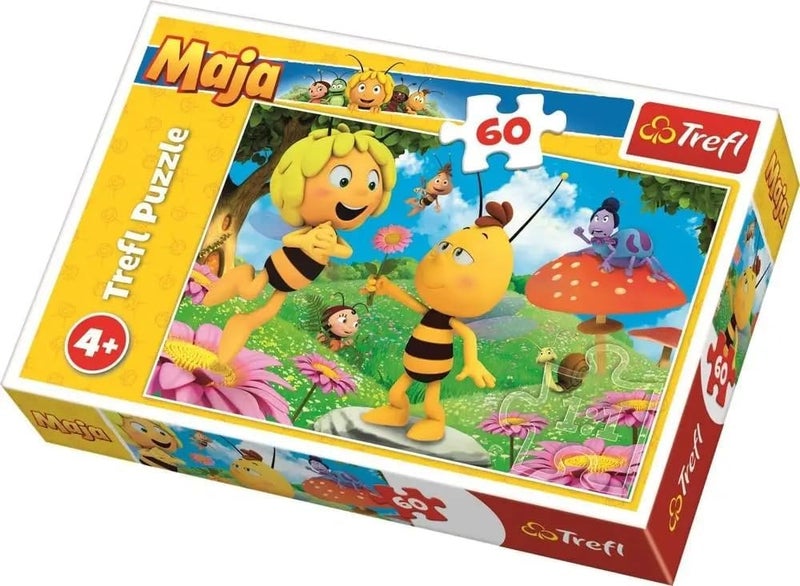 Trefl, A Flower for Maja, Maya the Bee, 60 Pieces, for Children from 4 Years - Image 4