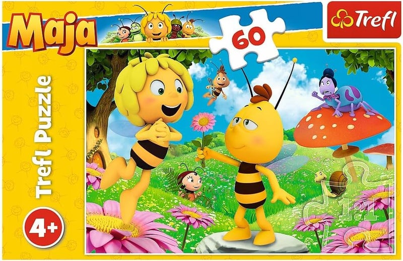 Trefl, A Flower for Maja, Maya the Bee, 60 Pieces, for Children from 4 Years - Image 3