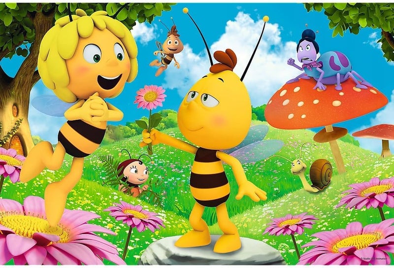 Trefl, A Flower for Maja, Maya the Bee, 60 Pieces, for Children from 4 Years - Image 2