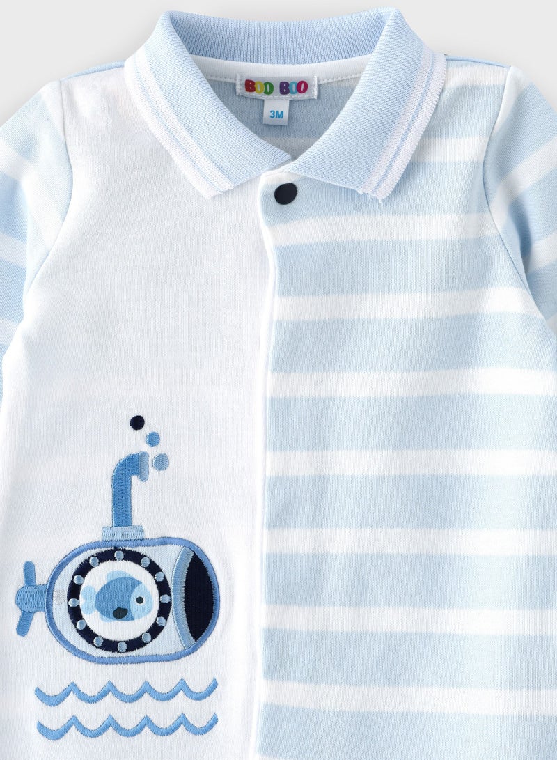 Boo Boo BooBoo Kids Bodysuit - 100% Cotton - Image 4