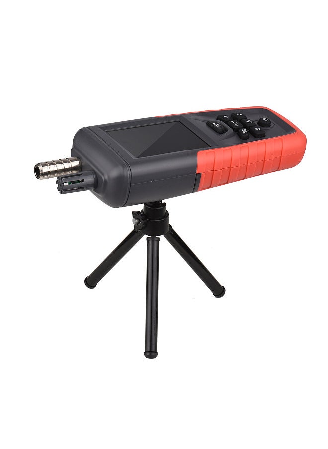 Generic - Dust Particle Counter 6-Channel 0.3um/ 0.5μm/ 1.0μm/ 2.5μm/ 5.0μm/ 10um PM2.5 PM10 Detector with 3.2-inch Backlight TFT Color Screen Air Quality Tester - Image 1