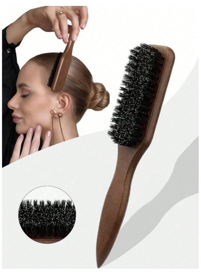 Unisex Hair Comb & Beard Brush Gradient Styling & Cleaning Comb for All Hair Types, Travel-Friendly - Image 5