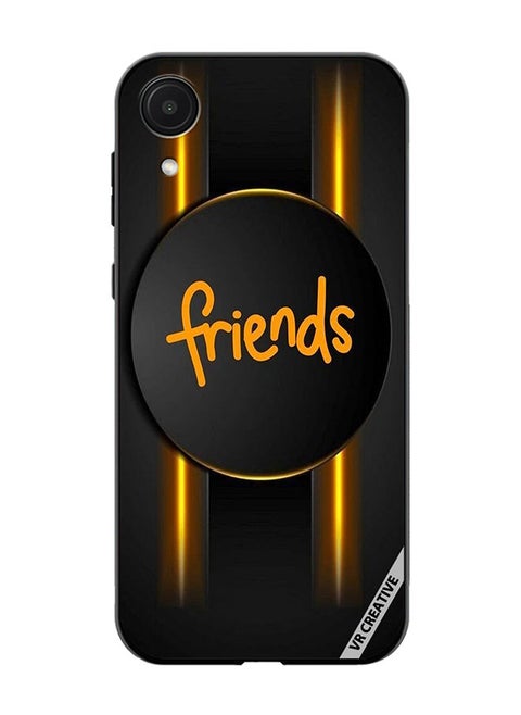 Protective Case Cover For Samsung Galaxy A03 Core Friends Design Multicolour