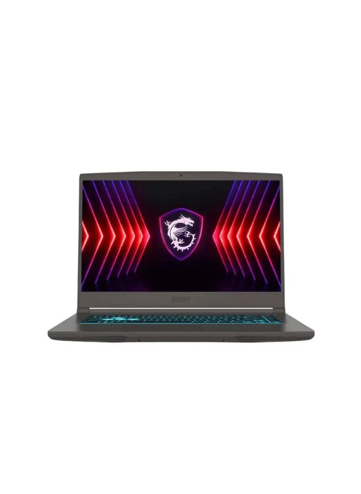 MSI THIN 15 B13UCX-2491-LAKE I7 13620H-512GB SSD-16GB-RTX2050 4GB-15.6 FHD 144HZ-DOS-GRAY English/Arabic Cosmos Gray