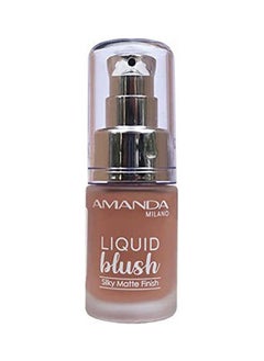 Amanda Milano Liquid Blush Silky Matte Finish 01 