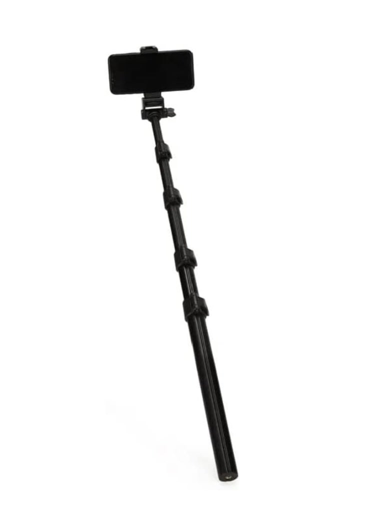 Jmary MT-39 2-in-1 Portable Tripod & Selfie Stick – 61" Extendable, 360° Rotatable, Lightweight Aluminum Alloy - Image 3