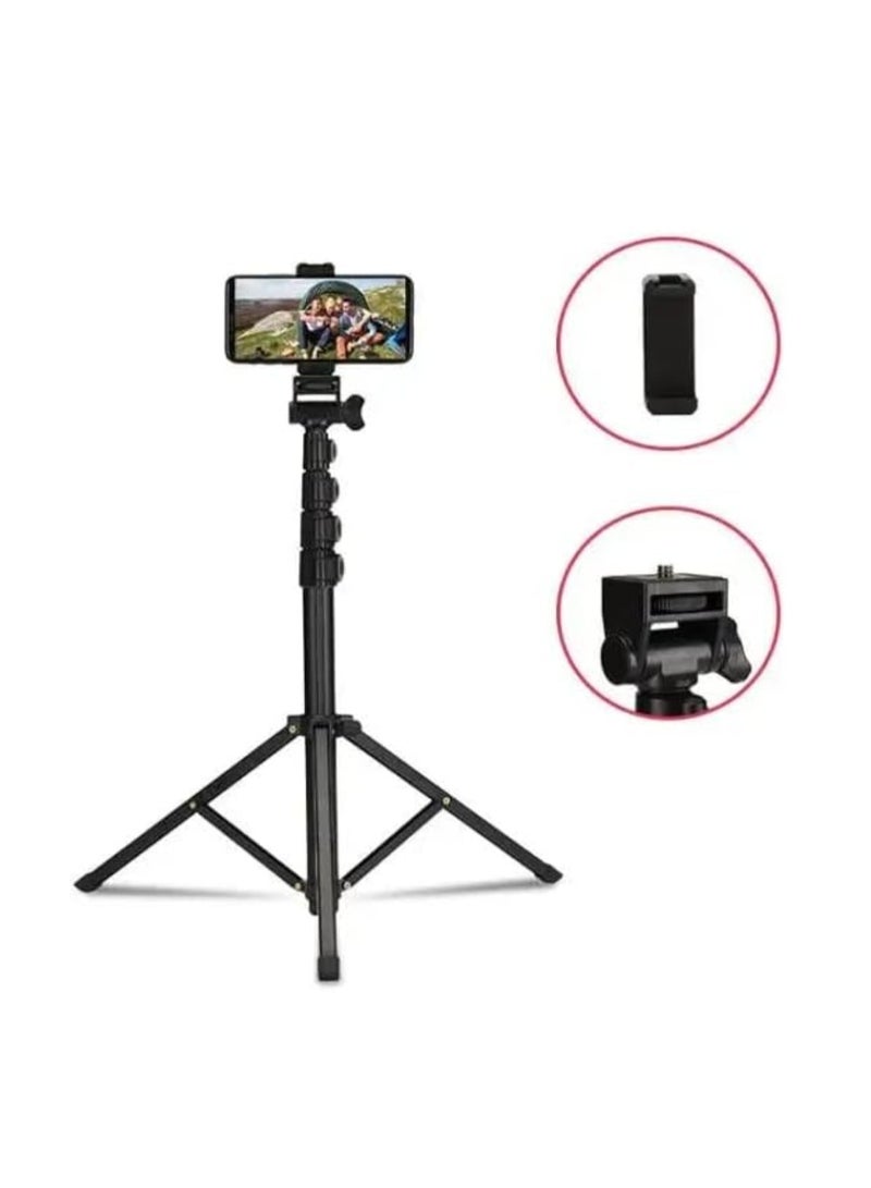Jmary MT-39 2-in-1 Portable Tripod & Selfie Stick – 61" Extendable, 360° Rotatable, Lightweight Aluminum Alloy - Image 4