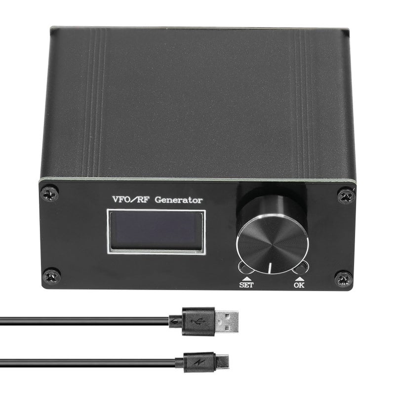 VFO RF Generator Dot Swept Frequency Amplitude Adjustable 0.5PPM Radio Frequency Signal Source SMA Output Interface - Image 1