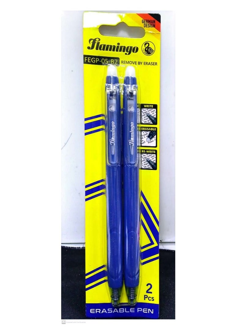 Flamingo 2Pieces Erasable Pen - Image 1