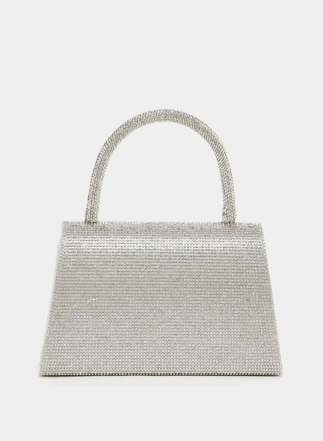 Styli Embellished Bow Detail Handbag