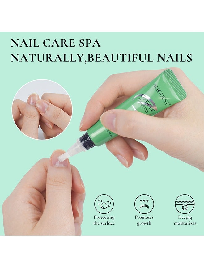AuQuest Cuticle Care Oil, Deep Acting Cuticle Oil, Nail Hardener, Nourishes, Moisturizes, Moisturizes Dry And Cracked Nails, Nourishes And Softens Cuticles-10ml - Image 2
