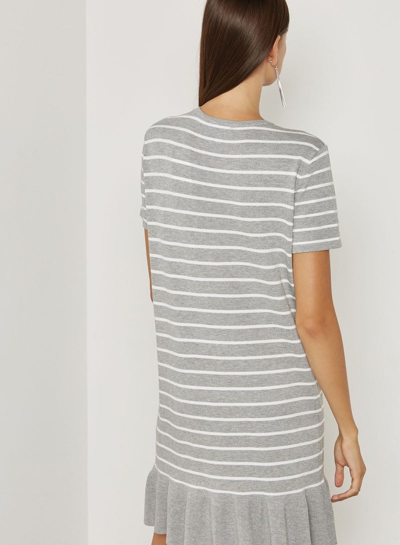 LUMIERE Stripe Shift Dress - Image 2
