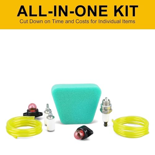 Panari 530037793 Air Filter for Poulan Wild Thing 220 260 1950 2050 2055 2075 2150 2375 2450 2550 Craftsman Chainsaw Parts with Primer Bulb Spark Plug Fuel Line Kit - Image 3
