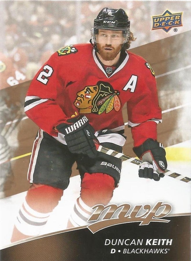 Upper Deck 2017-18 Upper Deck MVP #99 Duncan Keith Chicago Blackhawks - Image 1