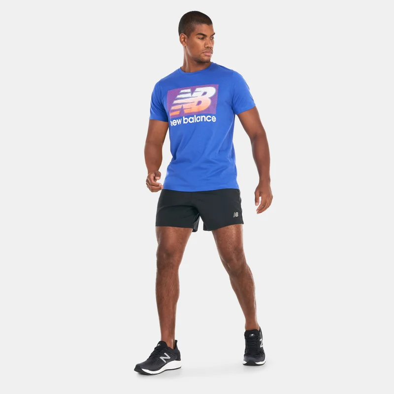 New Balance Men's Heathertech Graphic T-Shirt