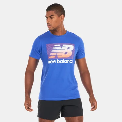 New Balance Men's Heathertech Graphic T-Shirt