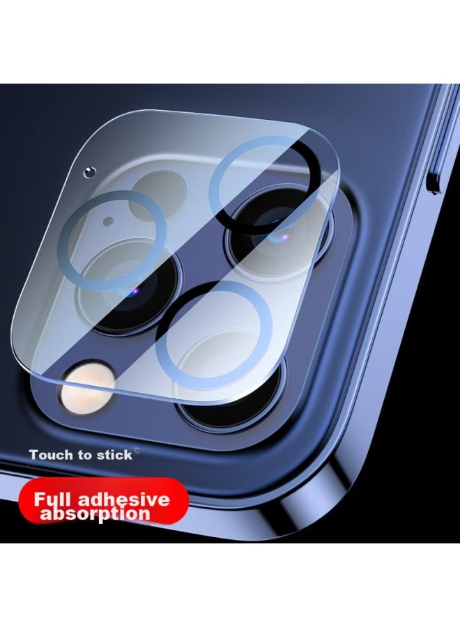 ISKA Yisika Lens Protector For Apple Iphone 12 Pro Max, Full Coverage Anti-scratch Anti-dust Hd Tempered Glass Film Jm778 - Image 3