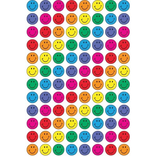 Trend Enterprises Trend Colorful Smiles superSpots Stickers, Classroom Incentives, 800 Count - Image 2