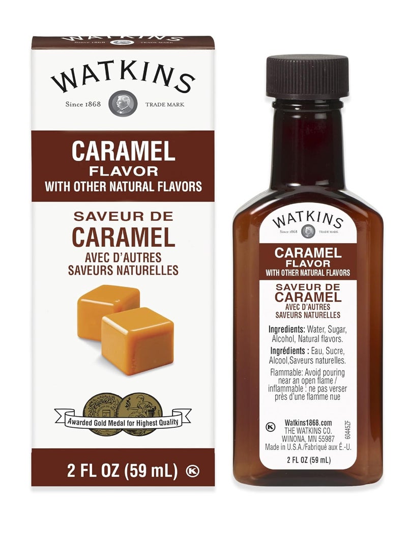 Watkins Caramel Flavor, 2 Fl. Oz., 1-Pack - Image 1