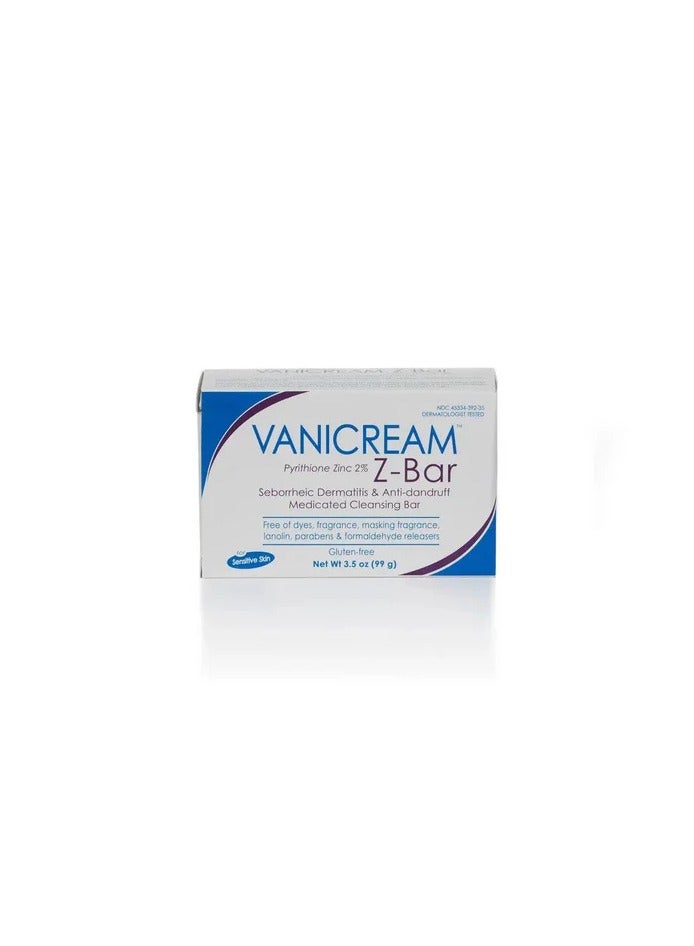 Vanicream Z Bar Medicated Cleansing Bar 3.5 oz. Bar - Image 1