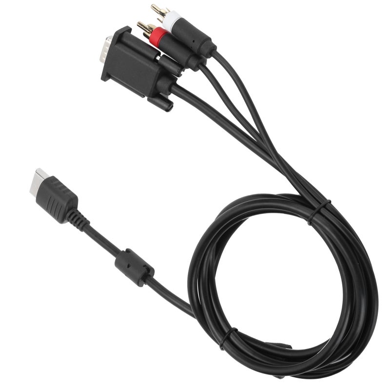 VGA Cable with Audio Converter Made of Oxygen-Free Copper - High Shielding Design VGA High Definition Cable for Sega Dreamcast DC - Image 4