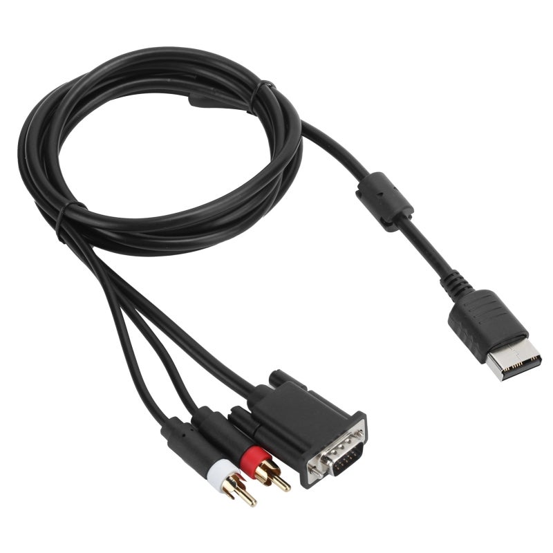 VGA Cable with Audio Converter Made of Oxygen-Free Copper - High Shielding Design VGA High Definition Cable for Sega Dreamcast DC - Image 5