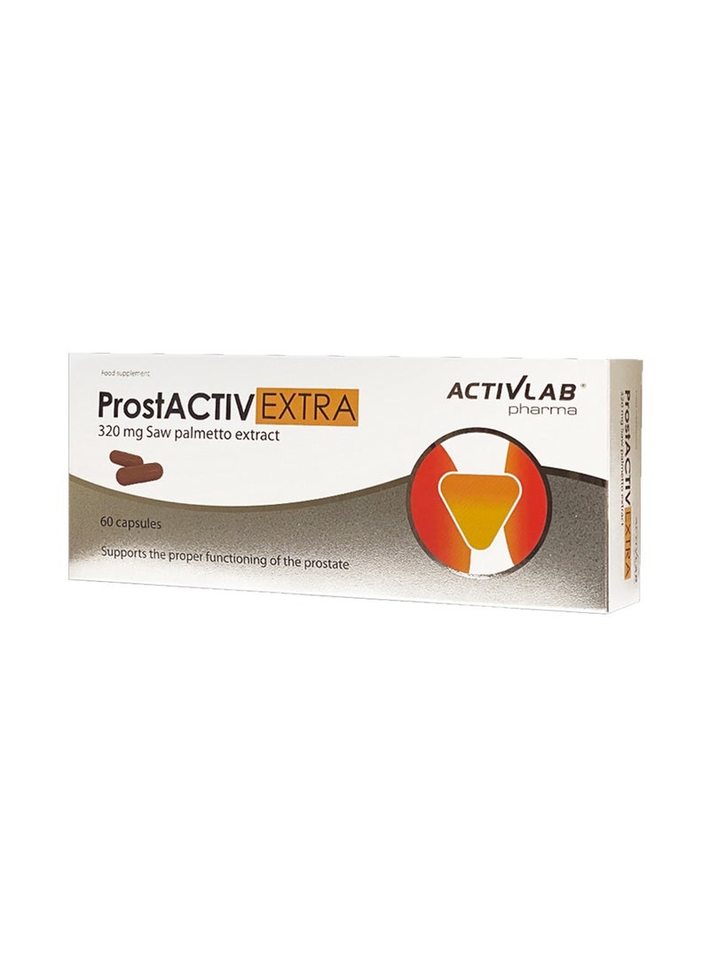 Activlab Pharma ProstActiv Extra, 320mg Saw palmetto extract, 60 capsules
