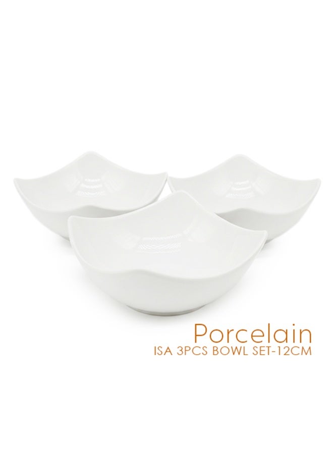 Shallow Bone China & Porcelain 2-Tier Oval Serving Set with Gold Stand Rack - 3x 10cm and 1x 24cm - Image 4
